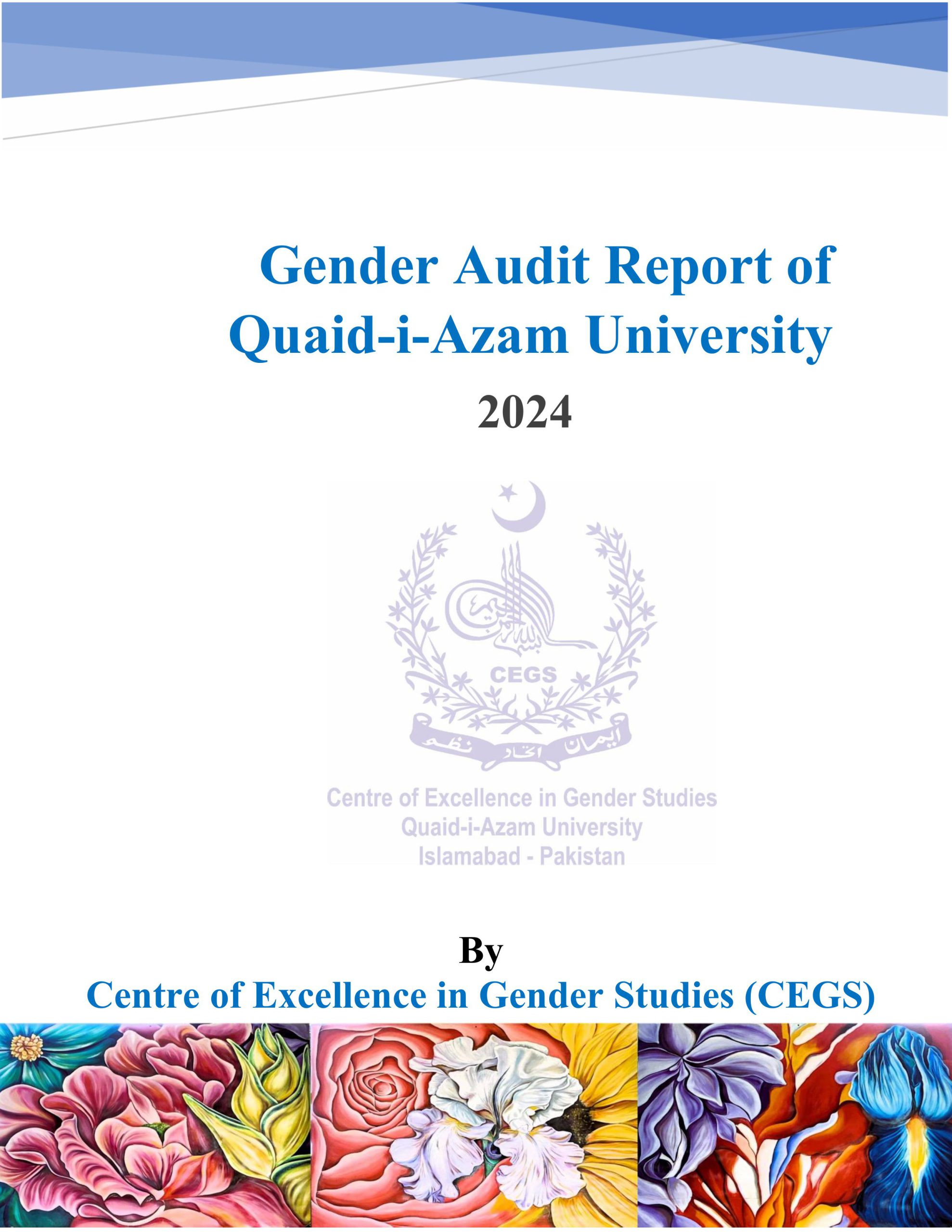 Gender Audit Report of Quaid-i-Azam University 2024